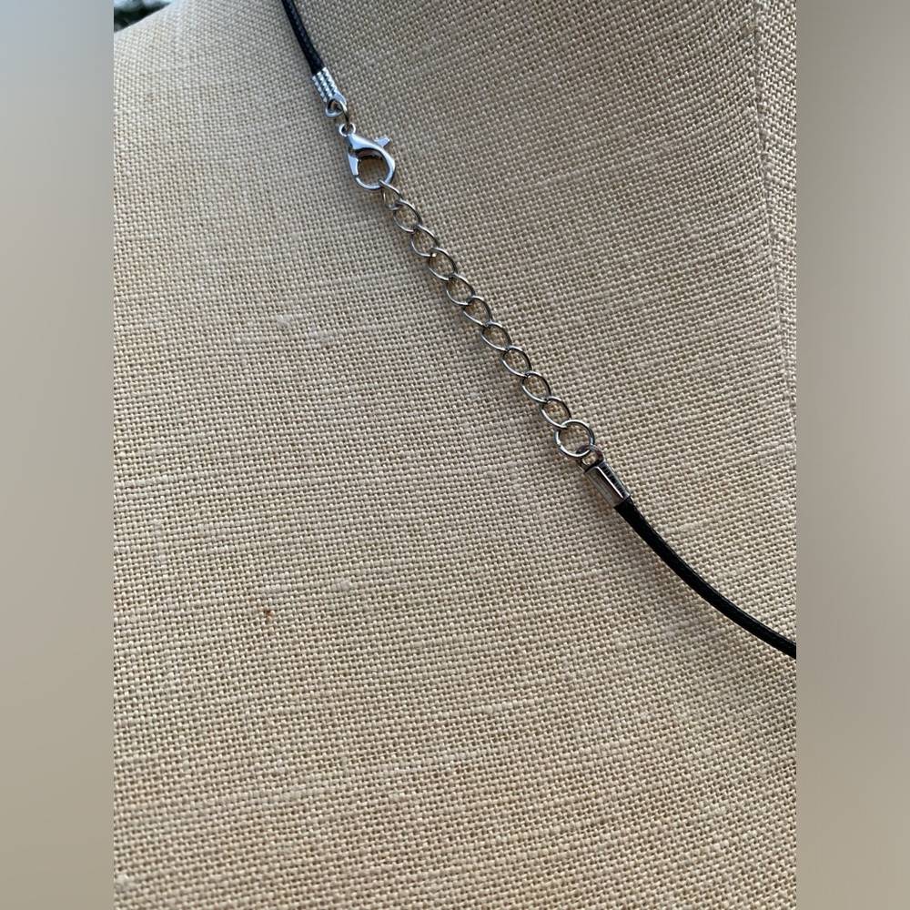 Handmade Genuine Stone Chunk Amulet Necklace - Picture 7 of 10